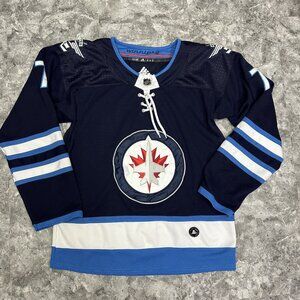 Winnipeg Jets Home Adidas NHL Jersey Size 50 #7 Jacobs ( READ )